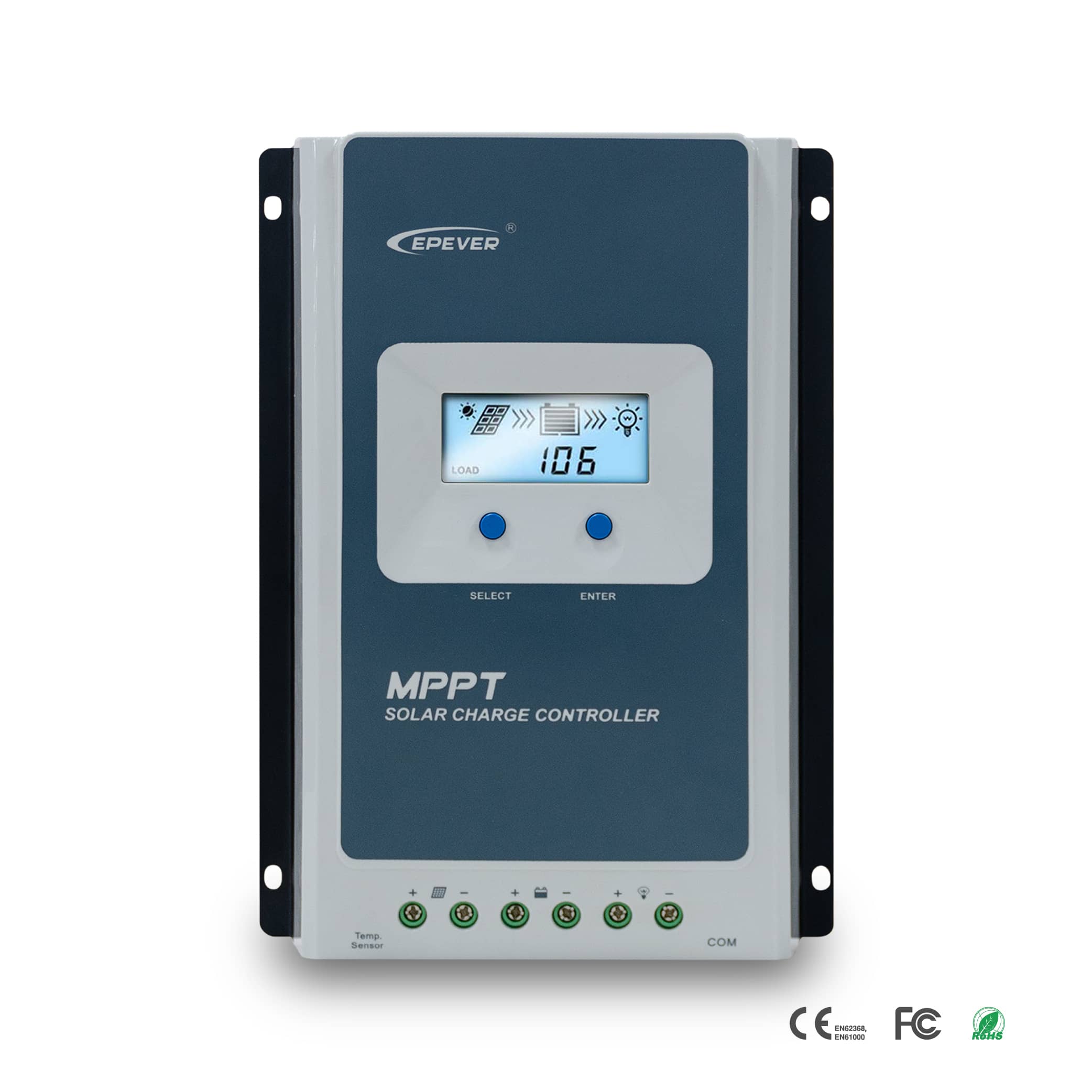 EPEVER Tracer MPPT Solar Charge Controller (10A~40A) – Photonomy